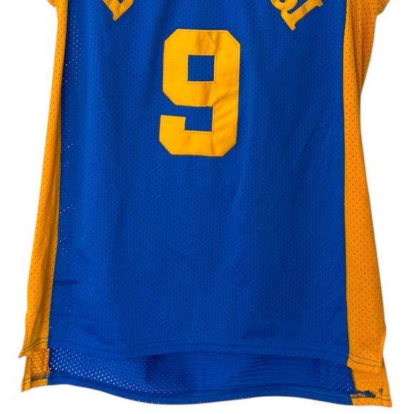 Degrassi Basketball Jersey Drake Jimmy Size Medium Blue & Yellow Y2K - Picture 5 of 8
